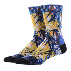 Men's Sport Socks Printed Cotton