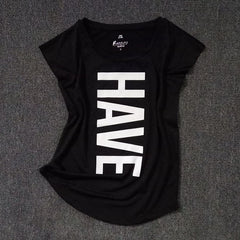 Women Shirts Sports Fitness