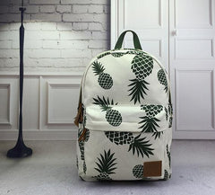 Backpack Pineapple Printing