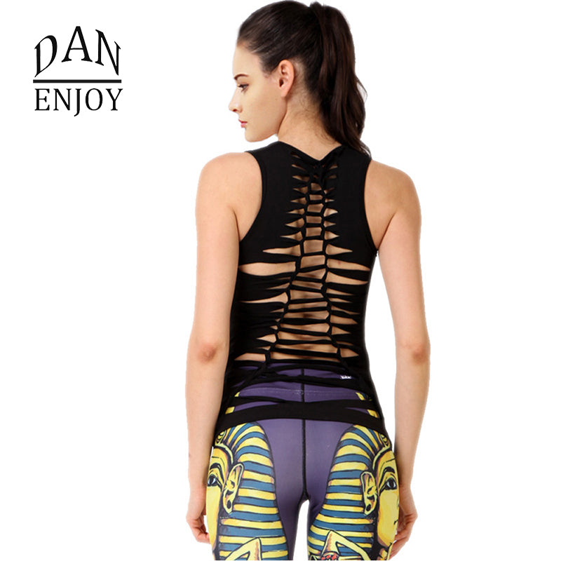 Bandage Sleeveless T-Shirt