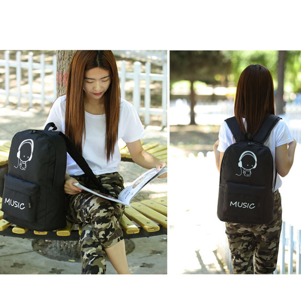 Reflective Backpack Galaxy